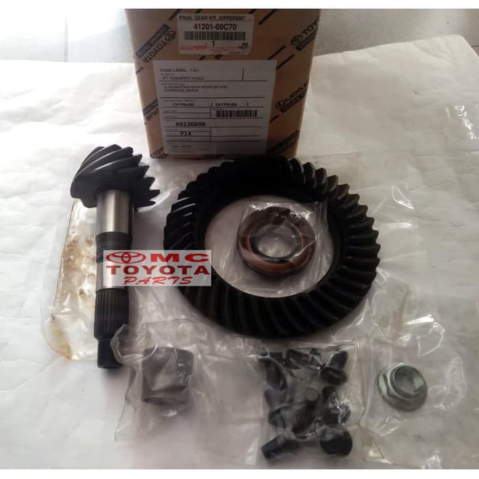 Final Gear Kit Differential Front New Fortuner Hilux 41201-09C70