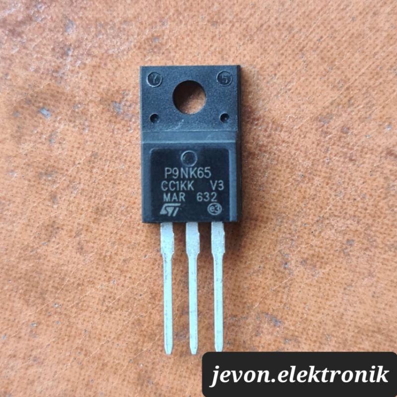 Transistor TR P9NK65 P9NK70 P 9NK65 9NK70 CC1KK V3 MAR 632