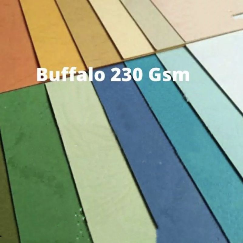 

Bufalo motif ukuran Folio Warna Putih WARNA WARNI