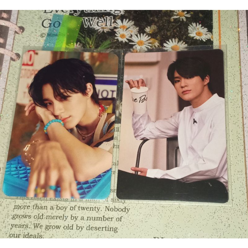pc photocard set bundle magnet stand hot sauce puff sticker barista jeno