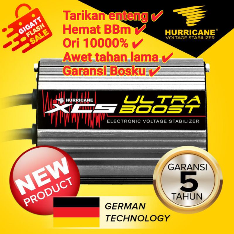 Xcs Hurricane - Stabilizer semua mobil ,penghemat BBM ,FREE BUFFER, tarikan RINGAN - Free pasang SEJABOTABEK, ORI 1000%-3