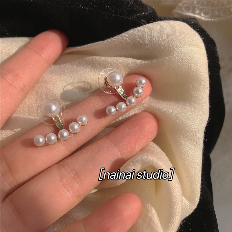 Anting Mutiara Gaya Korea Untuk Wanita