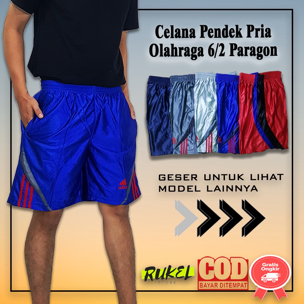 Celana Pendek Sport Pria Kolor Olaharaga Bola Basket Ukuran All Size Dewasa – 62PRGBOLA