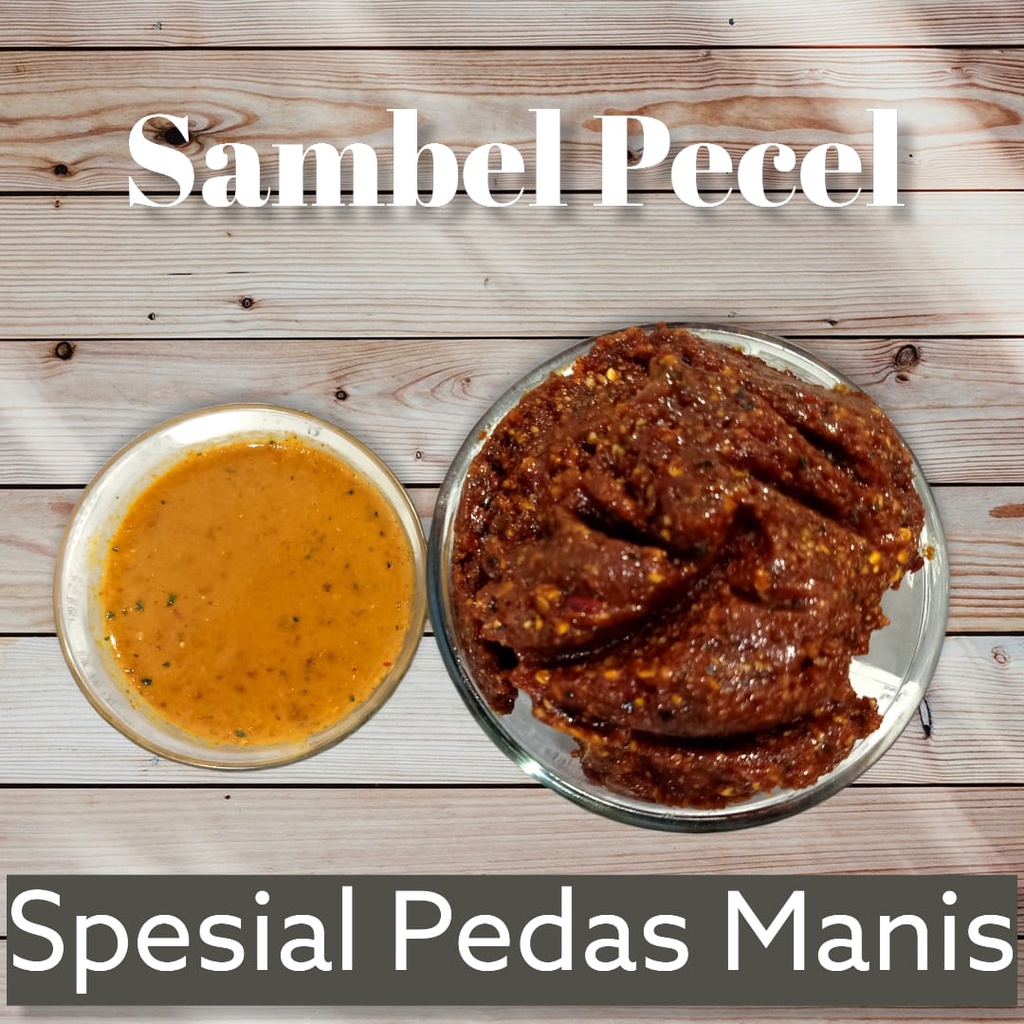 

Sambel Pecel Spesial Pedas Manis