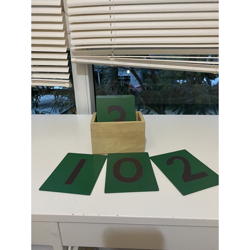 

sandpaper letter number preloved