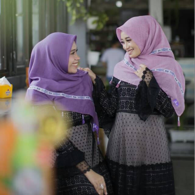 Hijab arrafi 409 (segi empat)