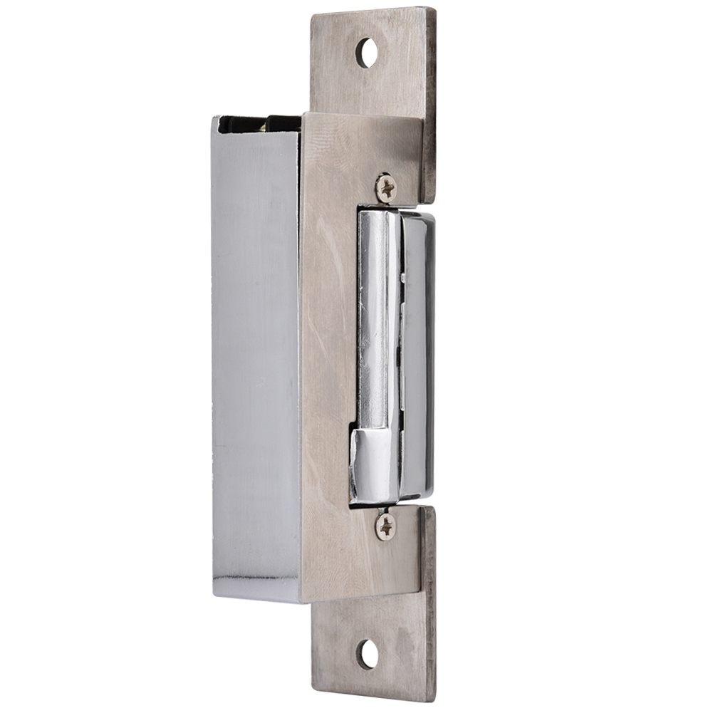 Door Control Double Lock Access Silver Electric Strike Dc12v Mode
