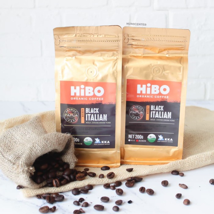 

r0eree Hibo Organic Arabica Coffee Powder | Bubuk Kopi Organik Papua 200G Ds20X11