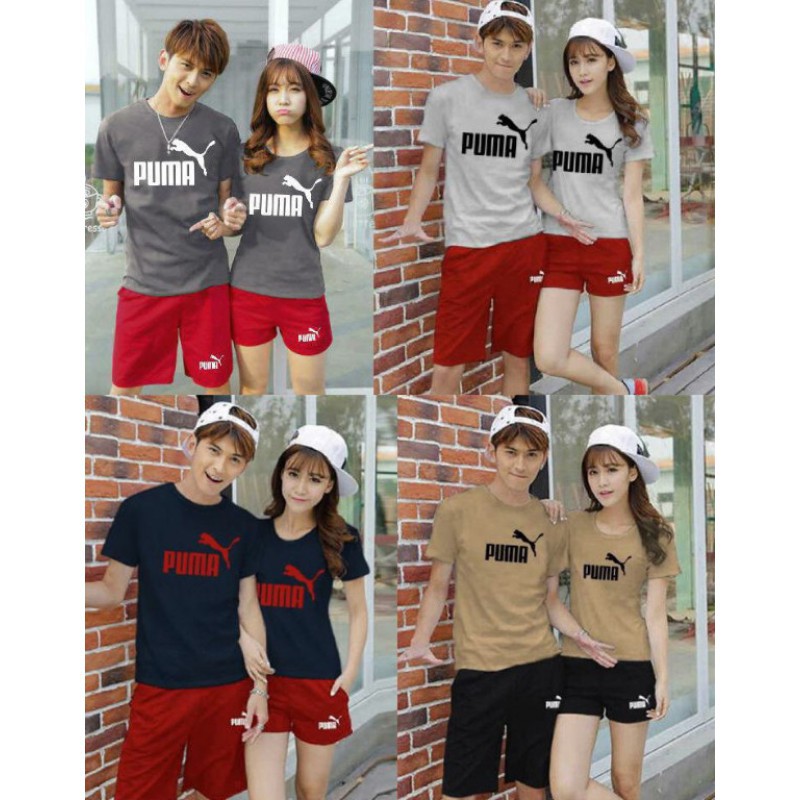 stelan couple PUMA (navy/abu-tua/cokelat)