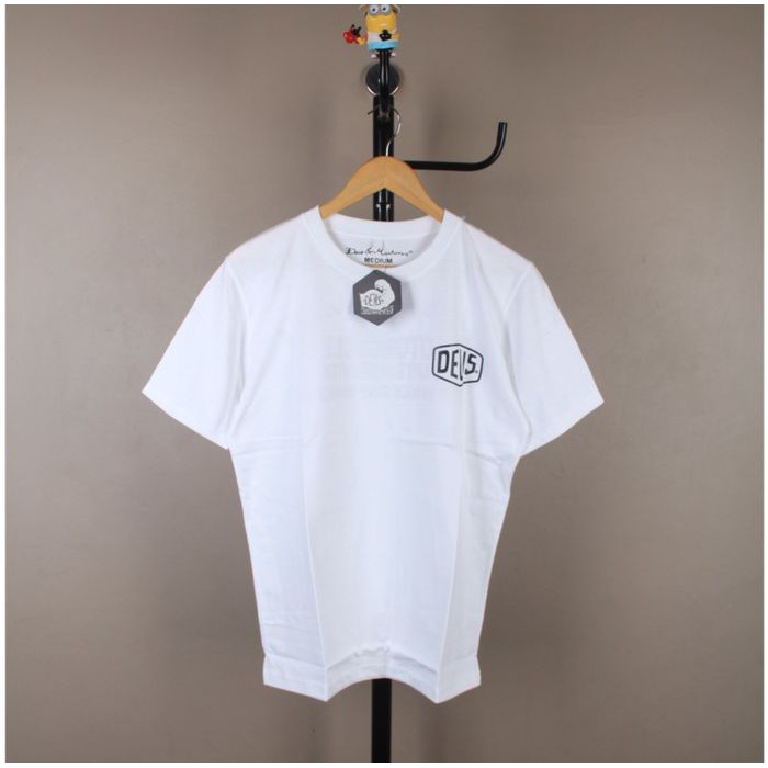 KAOS  BAJU TSHIRT DEUS  VENICE WHITE PUTIH  DISTRO MURAH 