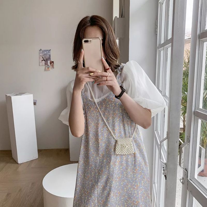 Tas Mini Mutiara HANDMADE Bahan Impor Tas Manik Manik Pearl Impor