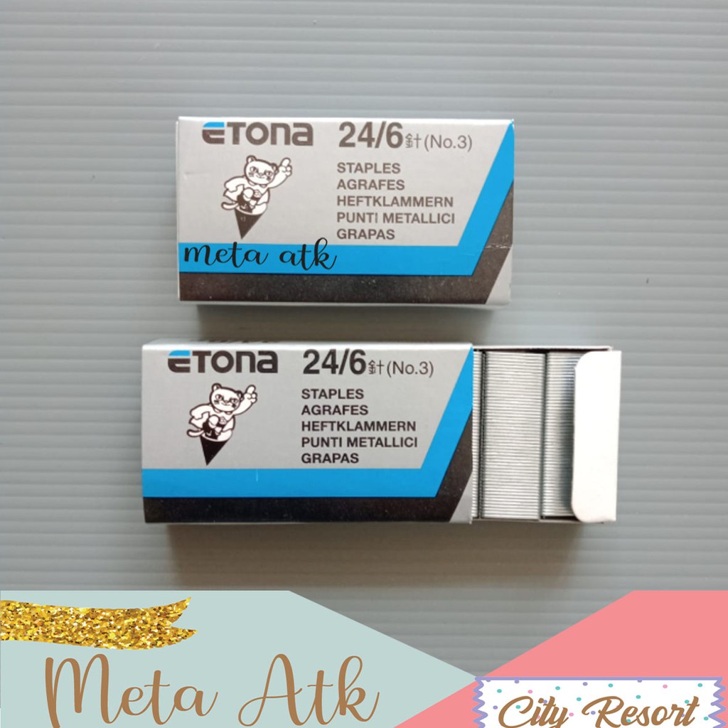 

Isi Staples / Refill Staples Etona No.3 24/6