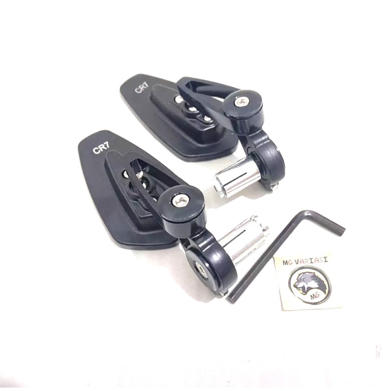 Spion Jalu Oval Plus Handgrip Domino Shark [Universal] Nmax,Aerox,Pcx,Vario,Beat,Mio Dll-8