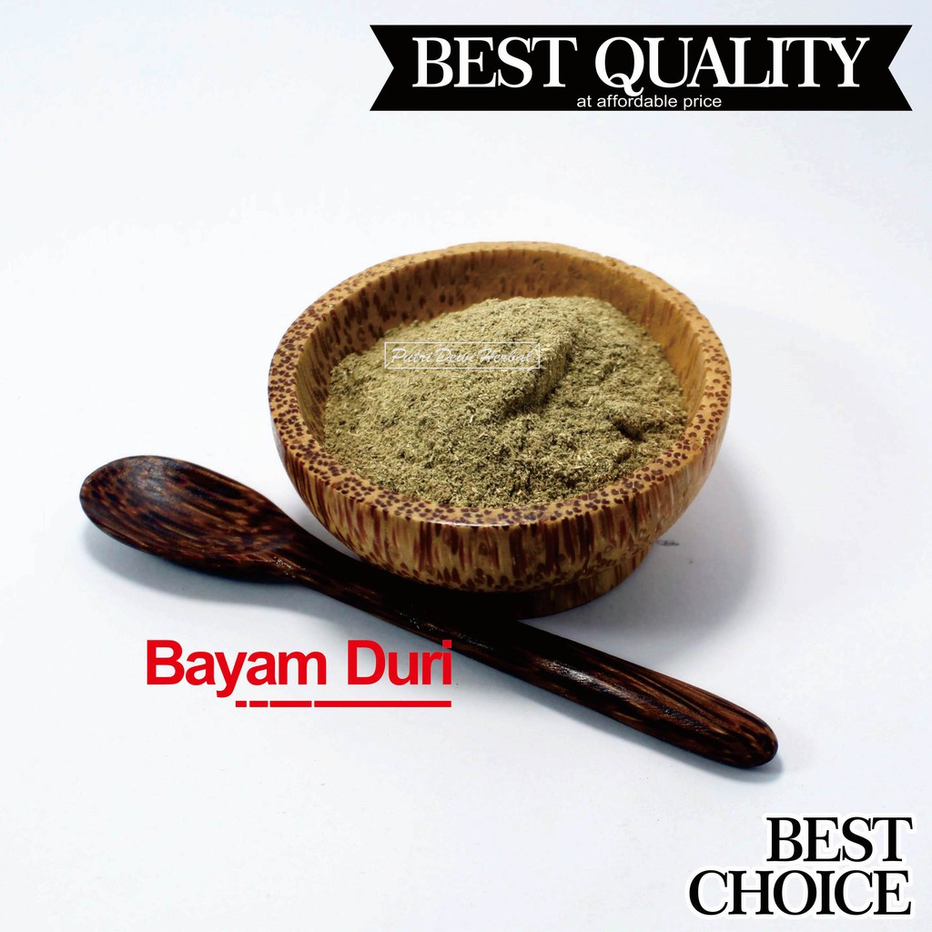 

Bayam Duri Bubuk 100 Gram - Ground Spiny Amaranth (Amaranthus spinosus Powder)