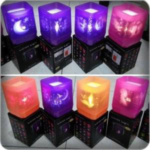 Lilin Elektrik Sensor Tepuk Tiup