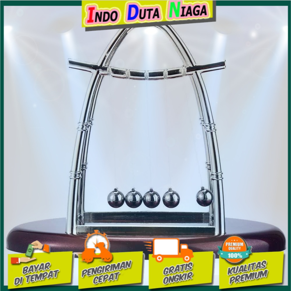 Balance Ball Pajangan Meja Pendulum Newton Model Arched - ZY02