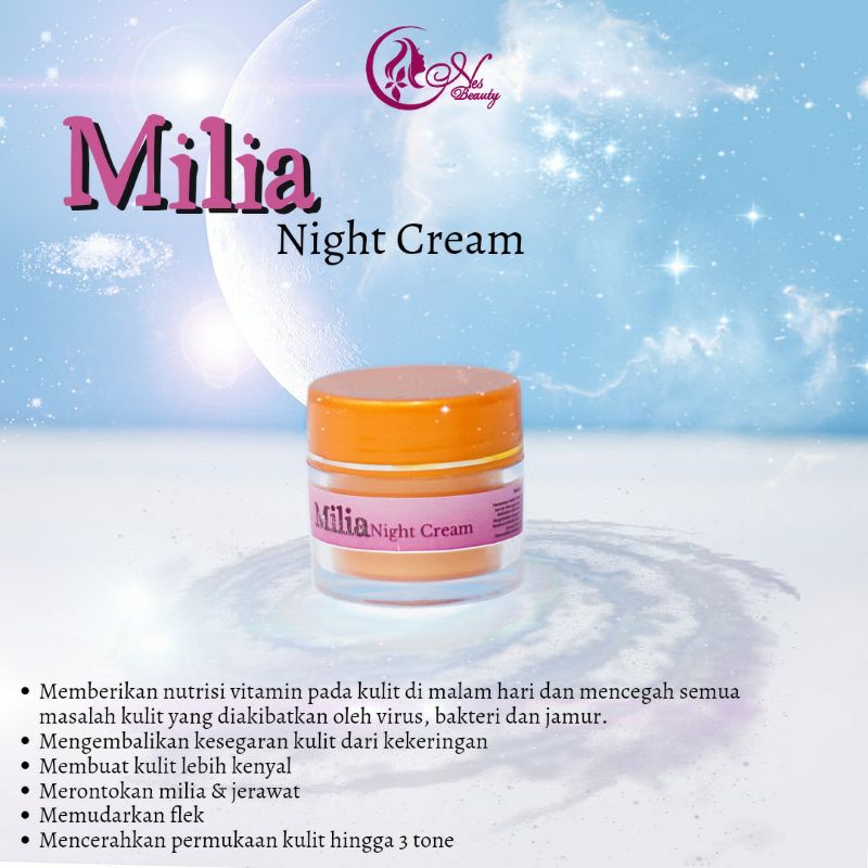 MILIA NIGHT CREAM NESBEAUTY SKINCARE