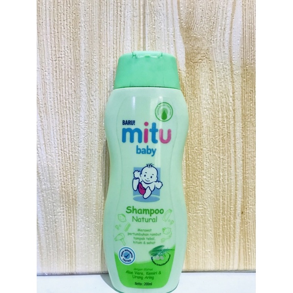 Mitu Baby Shampoo Natural | Mitu Baby Cologne | Mitu Baby Fresh &amp; Clean Hair Lotion