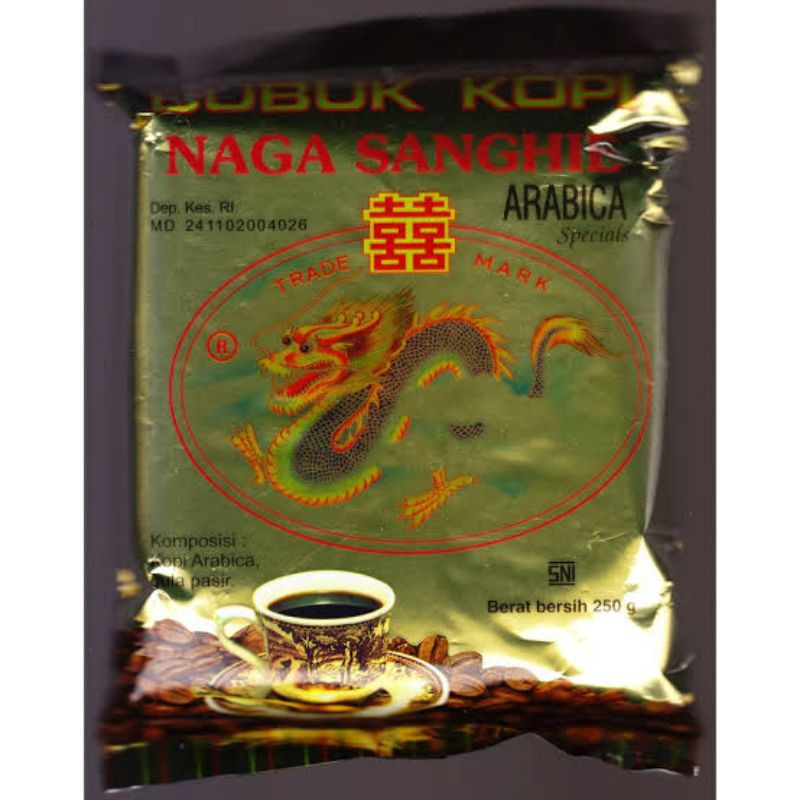 

Kopi naga sanghie arabica spesialis(halus) 250gram