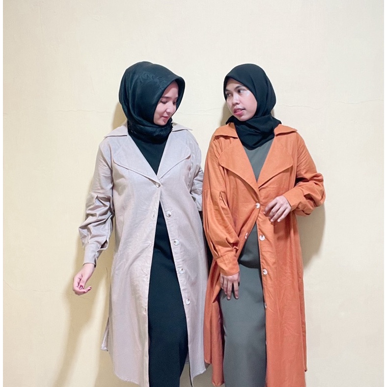 REVA LONG CARDI by dyoura