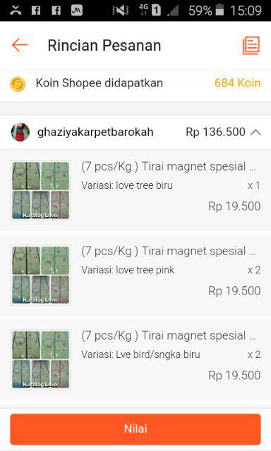 Tirai Magnet Spesial Motif Onthel