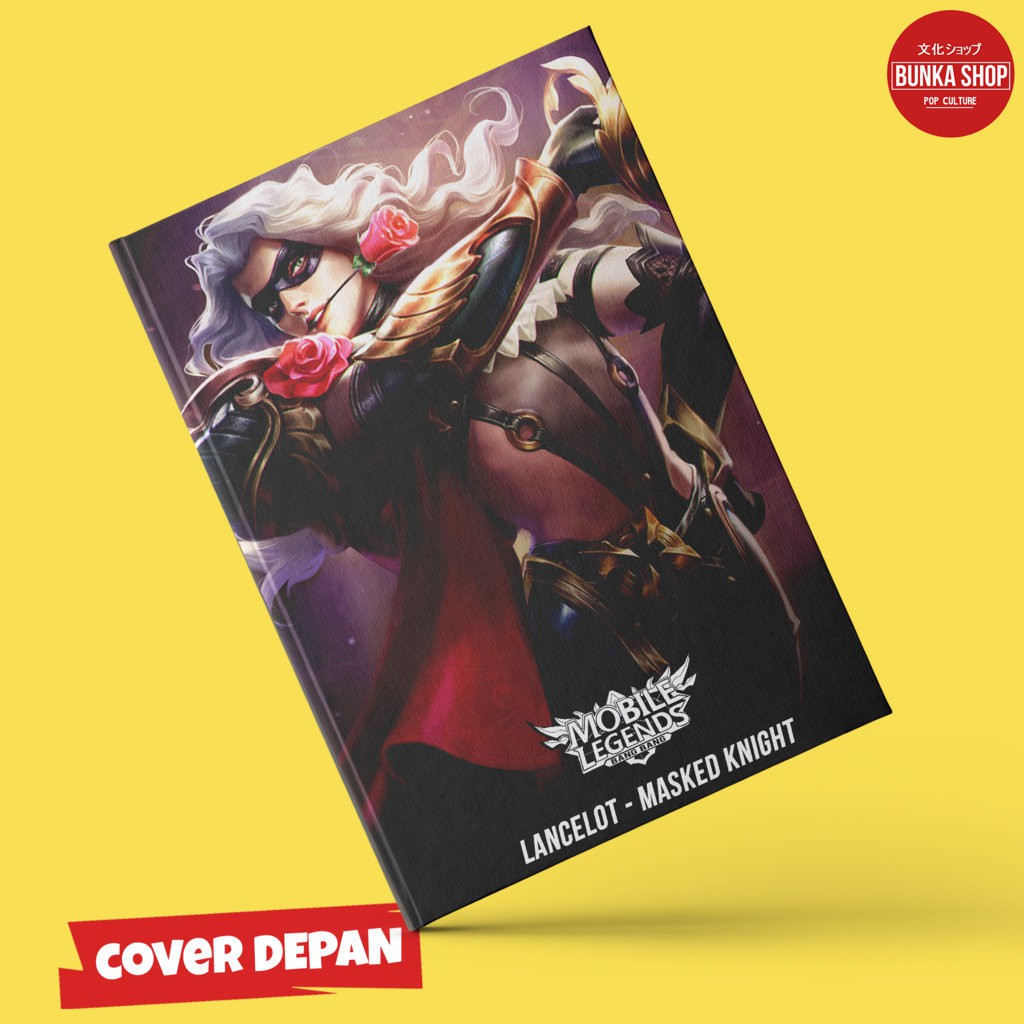 

Note Book Game Mobile Legends Lancelot Masked Knight Hardcover A5 Buku Tulis Catatan Murah Jurnal Agenda Planner