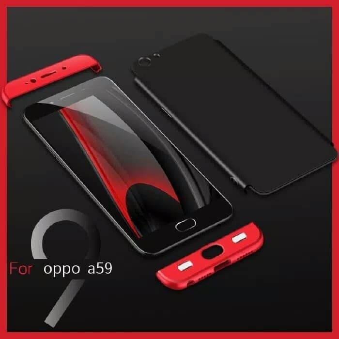 Elecktroplating Oppo F1S Case 360 New Oppo F1S Case Full Hard Murah + Gratis Ongkir