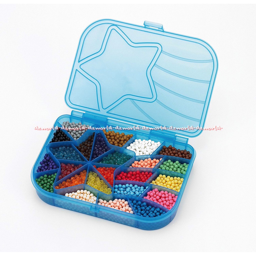 Aquabeads Refiil Shooting Star Bead Case Isi Ulang Mainan Isi 2400 Bead Untuk Usia 4 Tahun Keatas