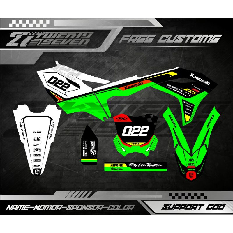 DECAL KX 250 DECAL KX 450