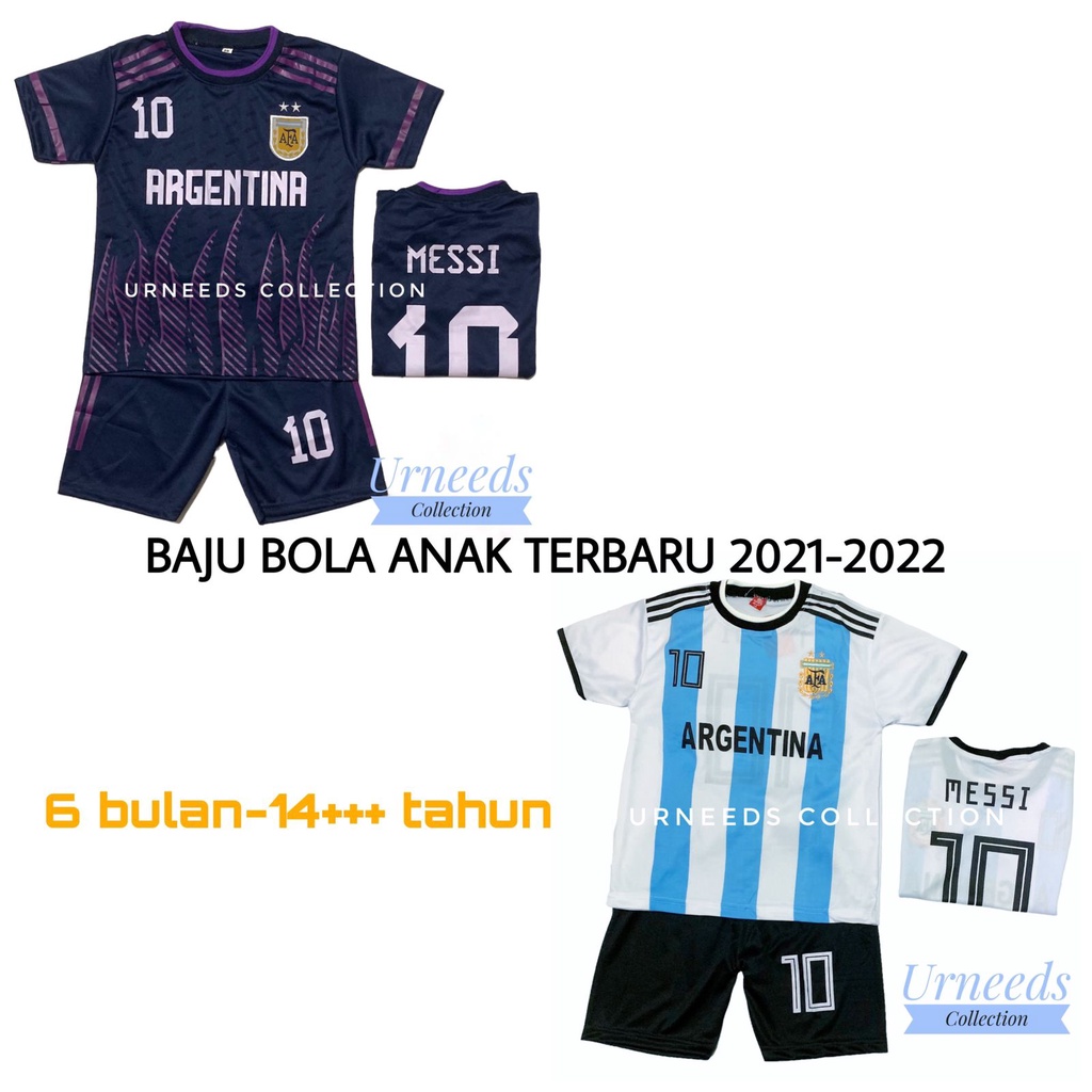 COD / SETELAN BAJU BOLA ANAK TERBARU 2024 ARGNTN / SET BAJU BOLA ANAK LAKI LAKI TERMURAH