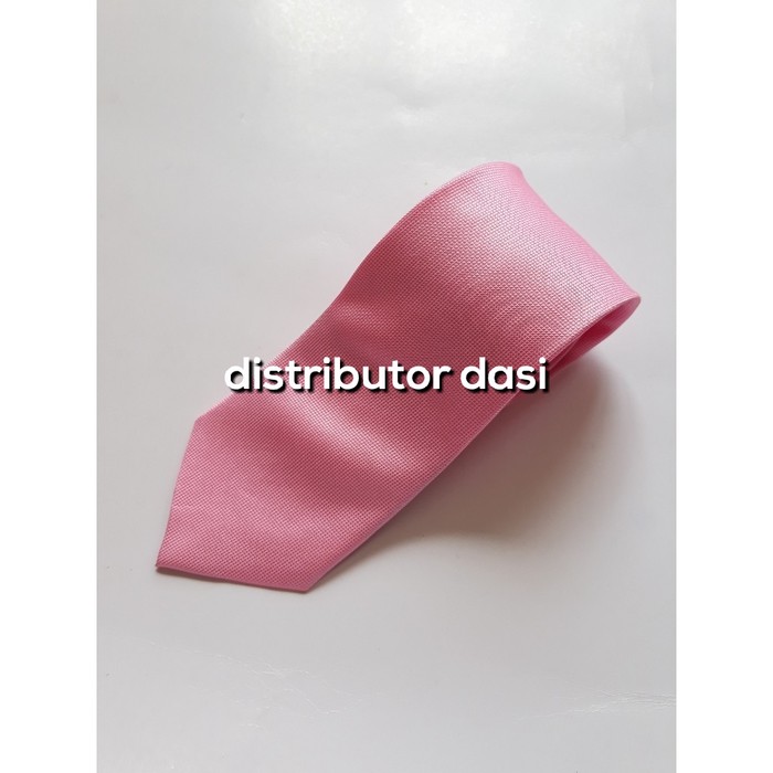 Dasi Panjang Motif Bintik Warna Pink 3 Inch Distributor Dasi