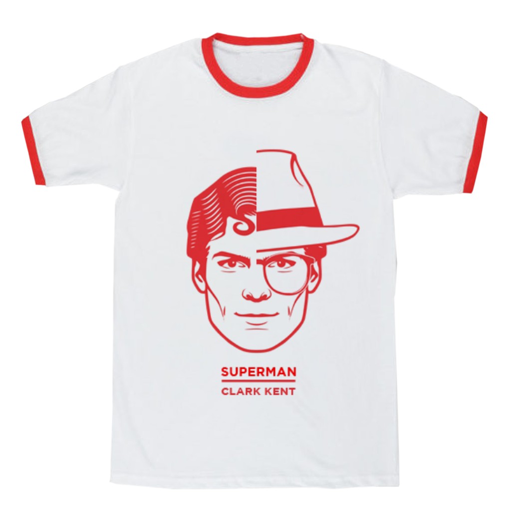 KAOS BIG SIZE JUMBO Cotton premium distro Superhero | Superman aka Clark Kent