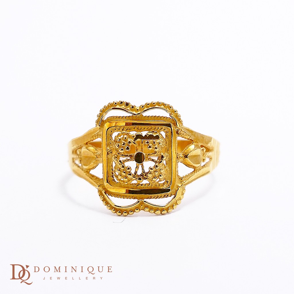 

Dominique Jewellery-Cincin Dubai Standar Internasional 91,6% DQC 1021