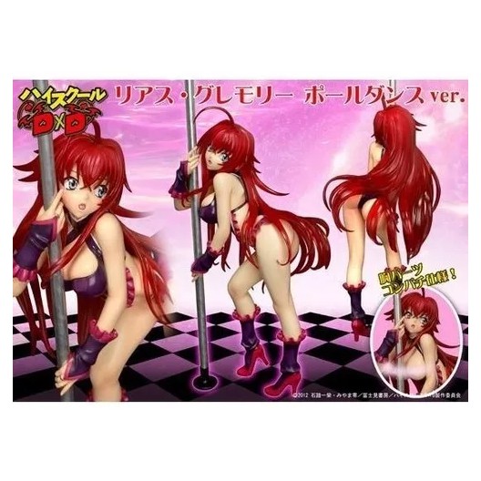 Action Figure Sexy Girl Hinohyou Figura Rias Gremory Pole Dance Dxd Japan Sexy Girl
