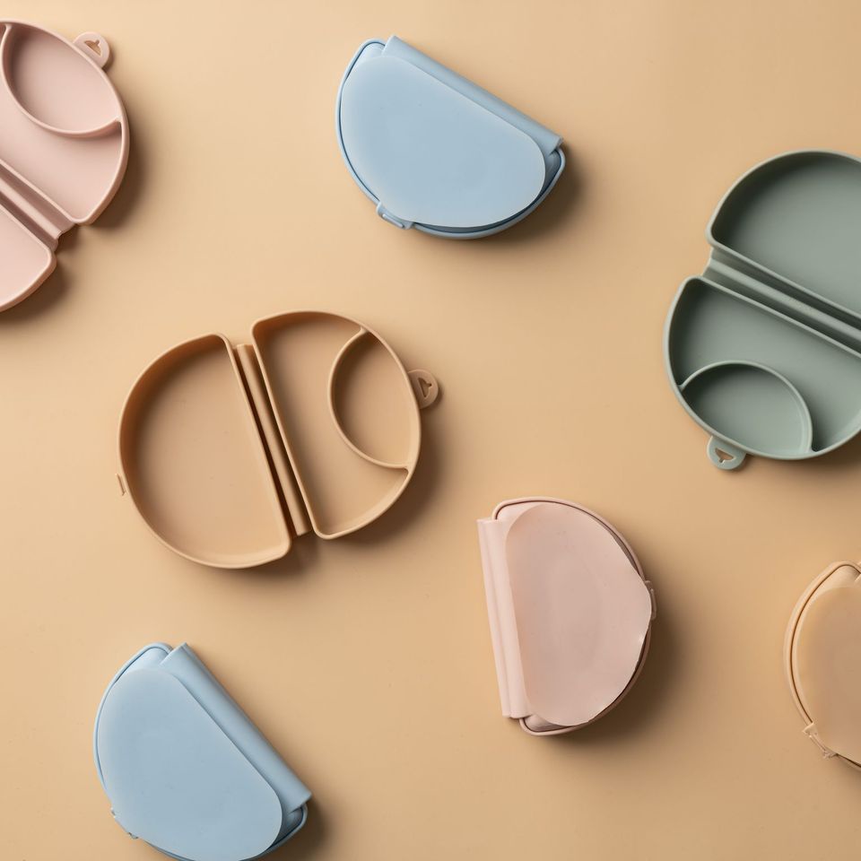 Miniware x Catherine - Silifold | Piring Silicone, Piring Bayi, Piring