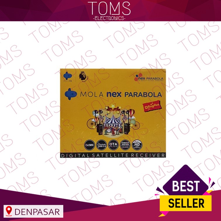 Top Seller Hybrid Gratis Lokal Nex Parabola Kuning Receiver Parabola TOMS