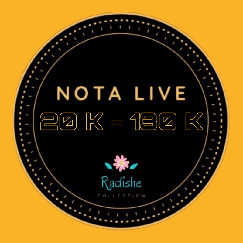 NOTA LIVE 20rb~130rb