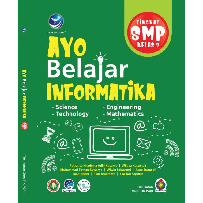Jual Buku Ayo Belajar Informatika Tingkat SMP Kelas 9 Shopee Indonesia
