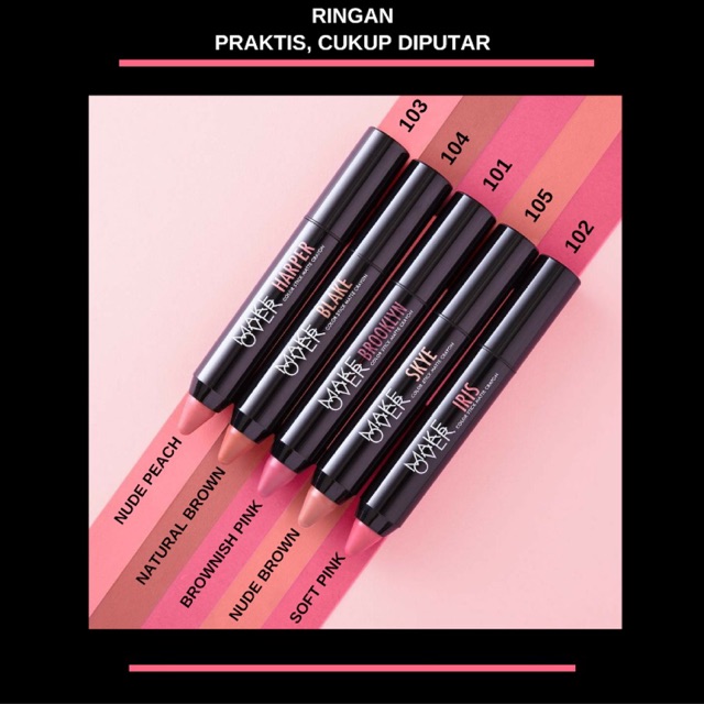 

Color stick matte crayon