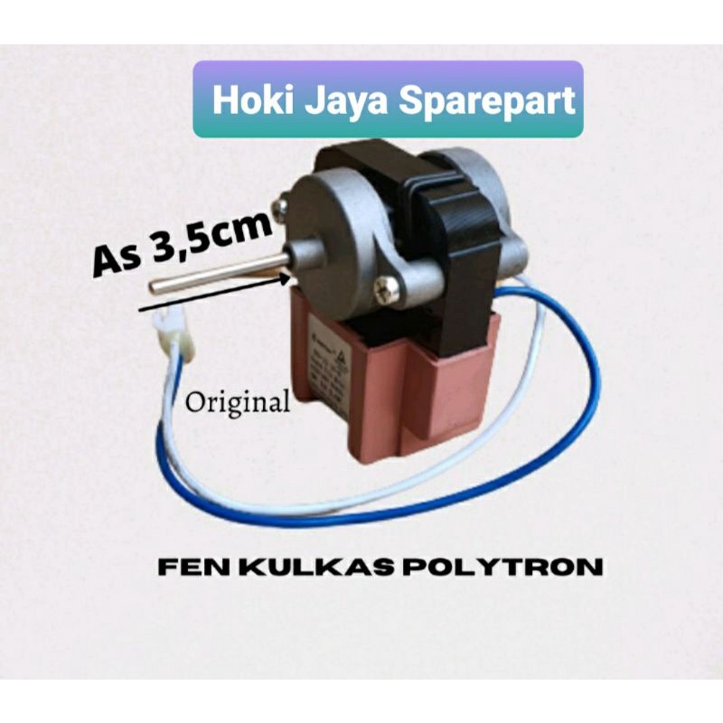 Dinamo fan kulkas polytron belleza 2 pintu