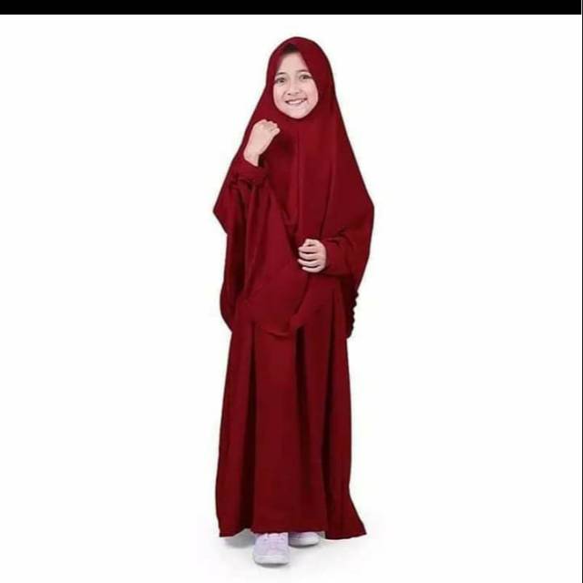 Gamis syari anak Baju Yuli