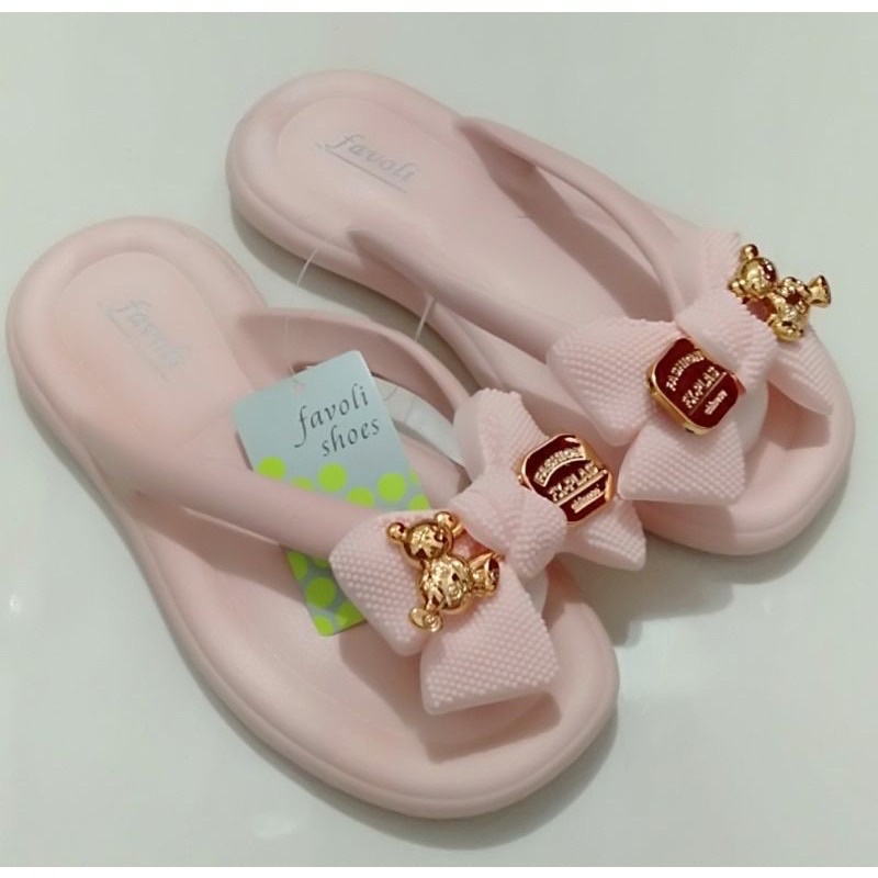 Sandal jepit wanita sandal karet jelly sandal import