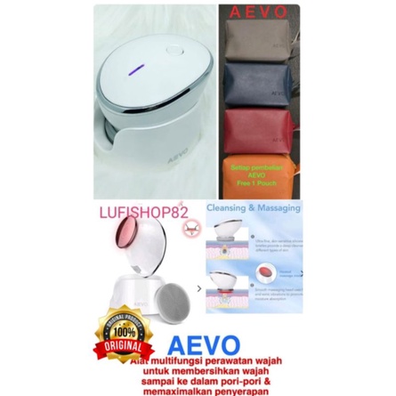 AEVO Beauty / Facial Cleansing Brush / Beauty Massanger / Beauty Rejuvenation / Bukan Pnp beauty
