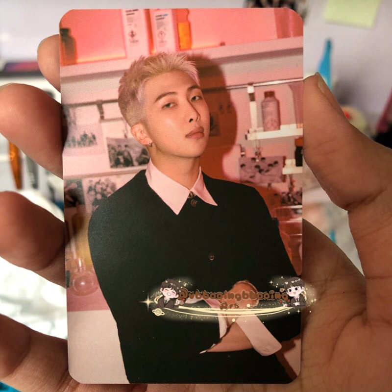 [READY STOCK] PC LD PROOF PWS RM PHOTOCARD LUCKY DRAW KIM NAMJOON POWER STATION
