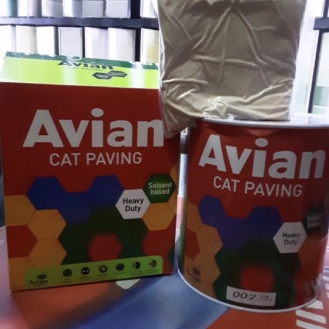 Avian Cat Paving 5kg Cat Lapangan Cat Beton Cat Lantai Cat Jalan