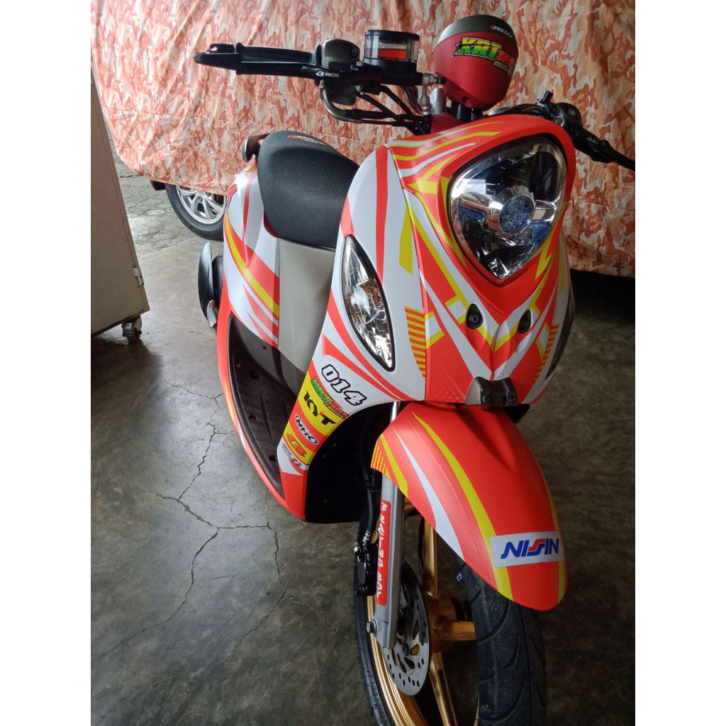 Jual Decal Stiker Fino 125 FI Grande Premium Sporty Custom Indonesia Shopee Indonesia