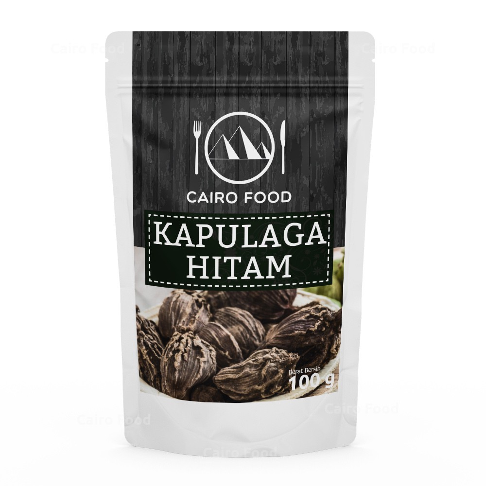 

Cairo Food Kapulaga Hitam Utuh - 100 Gram