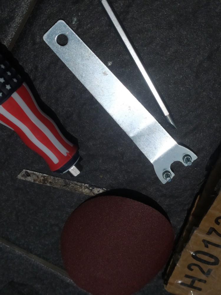 Alat Bukaan Mesin Gerinda Tangan / Kunci Pembuka Gerinda (14 Cm)