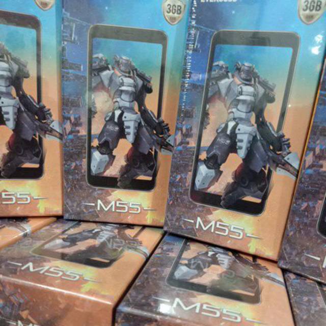 EVERCOSS M55 3/32 4G GARANSI RESMI