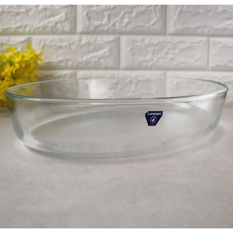 Loyang Kaca 3.8L Luminarc Oval Dish 35x27cm Multi One J6812 P5607